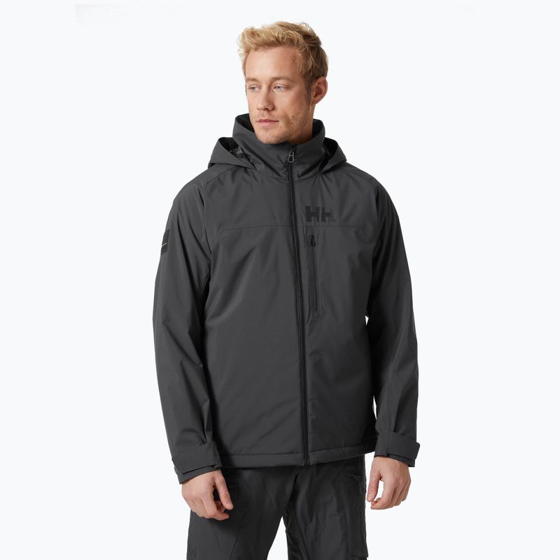 Pánská jachtařská bunda Helly Hansen Hp Racing Lifaloft Hooded ebony