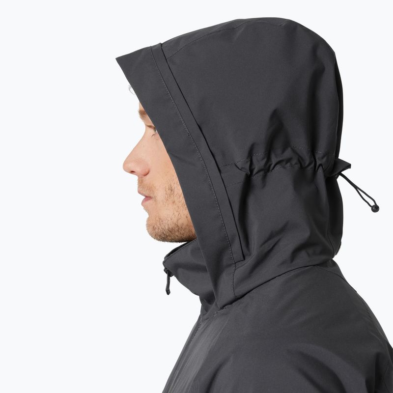 Pánská jachtařská bunda Helly Hansen Hp Racing Lifaloft Hooded ebony 3