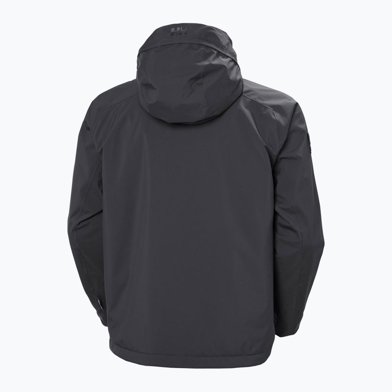 Pánská jachtařská bunda Helly Hansen Hp Racing Lifaloft Hooded ebony 7