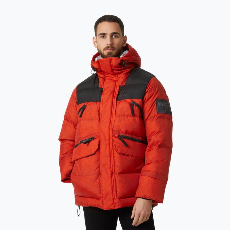 Helly Hansen pánská péřová bunda Arctic Patrol H2 Flow 300 oranžová 53797