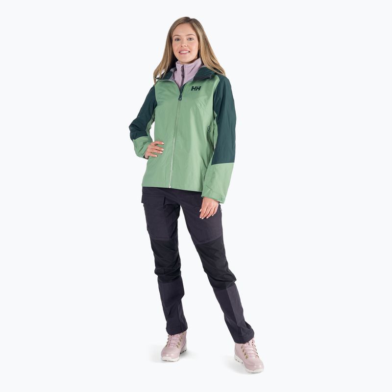 Helly Hansen dámská hardshellová bunda Verglas 3L Shell 2.0 zelená 62757_406 7