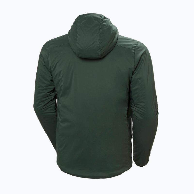 Pánská hybridní bunda Helly Hansen Odin Stretch Hooded Insulator darkest spruce 6