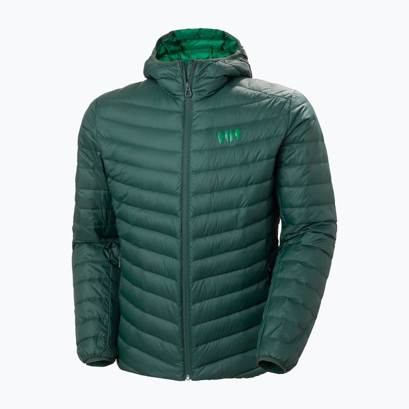 Helly Hansen pánská péřová bunda Verglas Hooded Down Insulator 495 zelená 63005 5