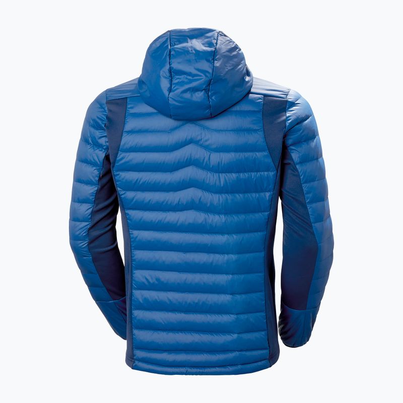 Pánská péřová bunda Helly Hansen Verglas s kapucí Hybrid Ins 606 blue 63007 7