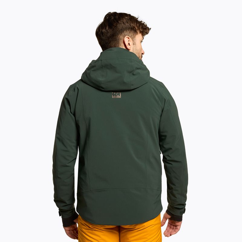 Pánská lyžařská bunda Helly Hansen Alpha 3.0 zelená 65551_495 4