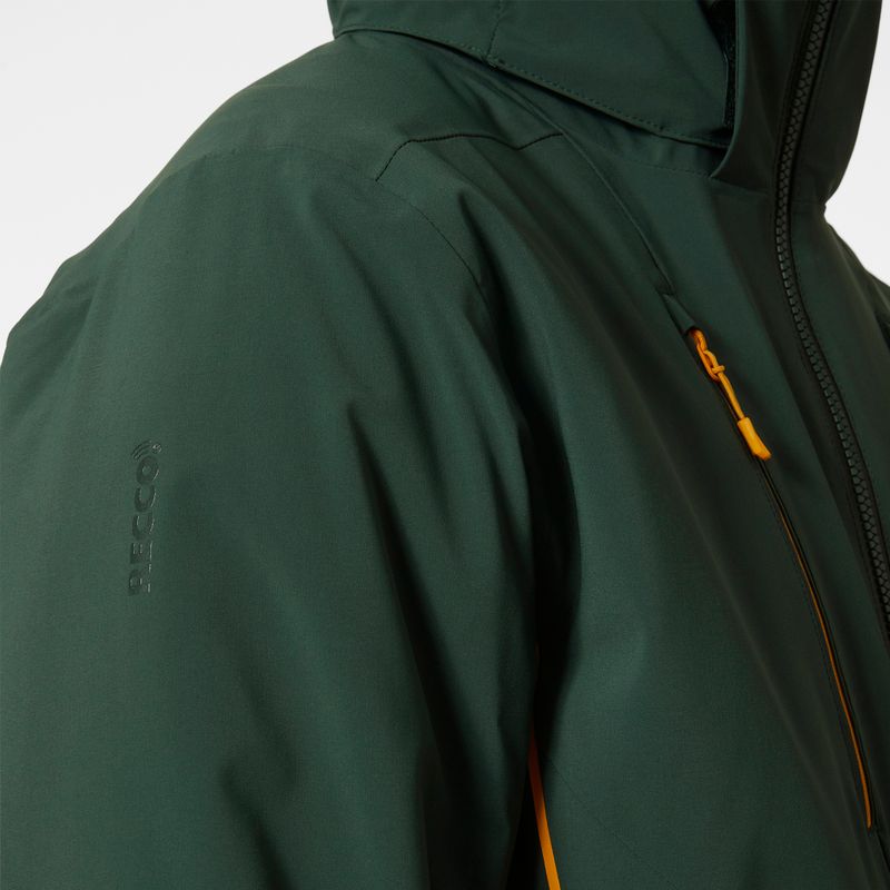 Pánská lyžařská bunda Helly Hansen Alpha 3.0 zelená 65551_495 8