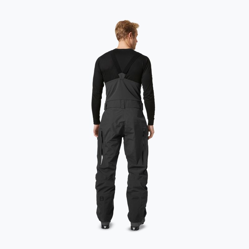 Pánské lyžařské kalhoty Helly Hansen Sogn Bib Shell black 2