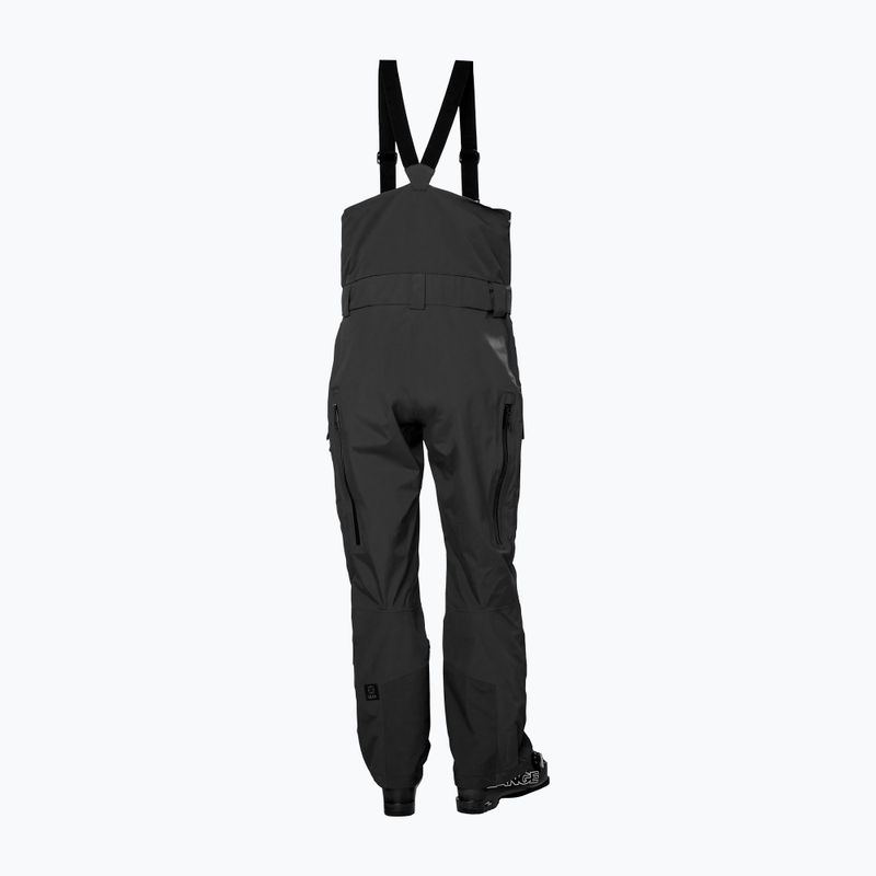 Pánské lyžařské kalhoty Helly Hansen Sogn Bib Shell black 6