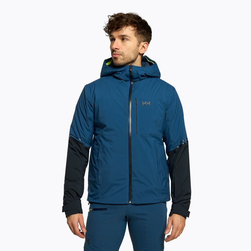 Helly Hansen pánská lyžařská bunda Carv Lifaloft modrá 65777_606