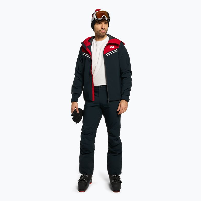 Pánská lyžařská bunda Helly Hansen Alpine Insulated navy blue and red 65874_597 2