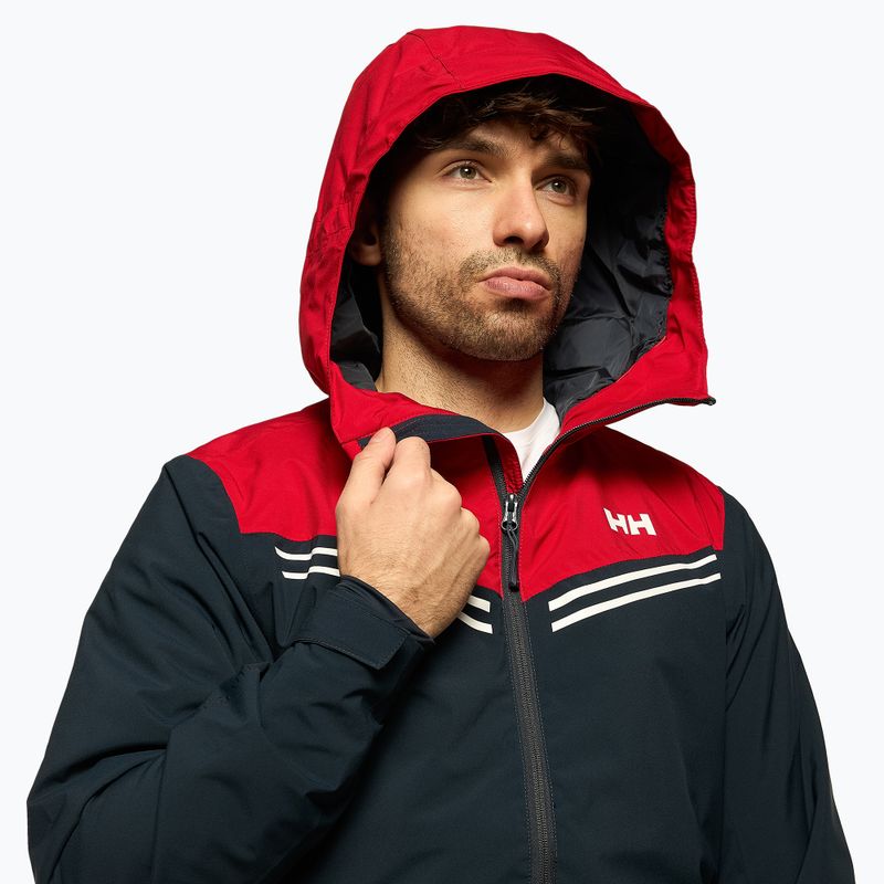 Pánská lyžařská bunda Helly Hansen Alpine Insulated navy blue and red 65874_597 4