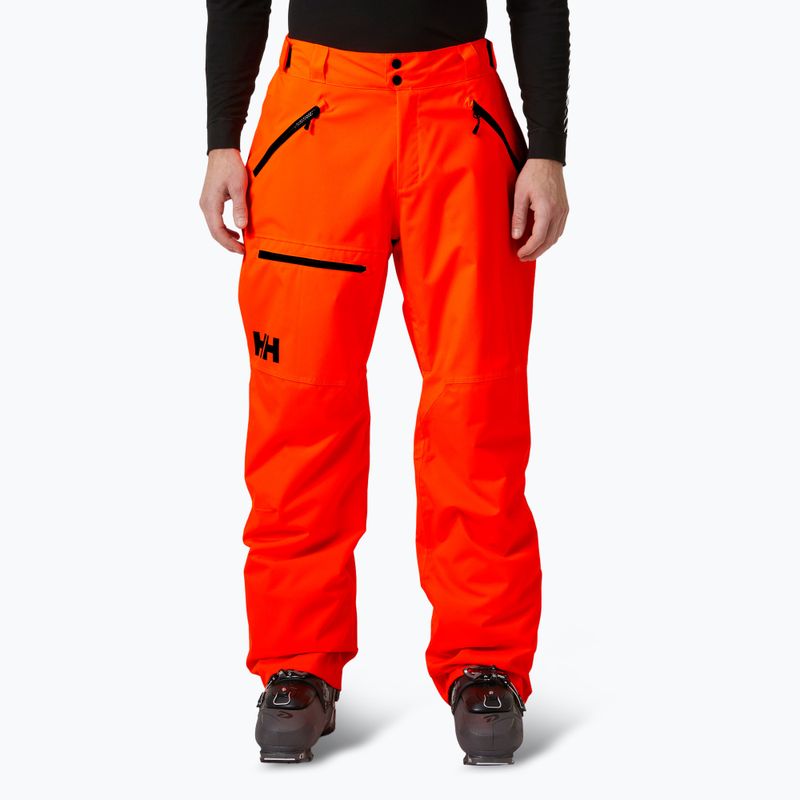 Pánské lyžařské kalhoty Helly Hansen Sogn Cargo neon orange