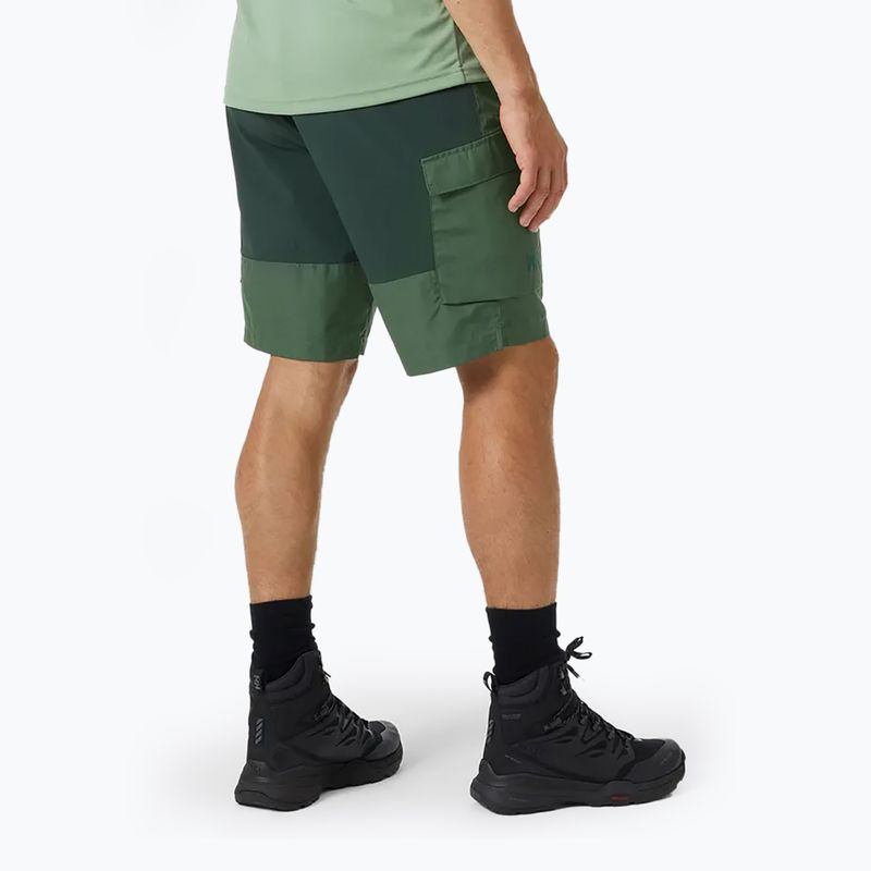 Helly Hansen pánské trekové šortky Vandre Cargo green 62699_476 2