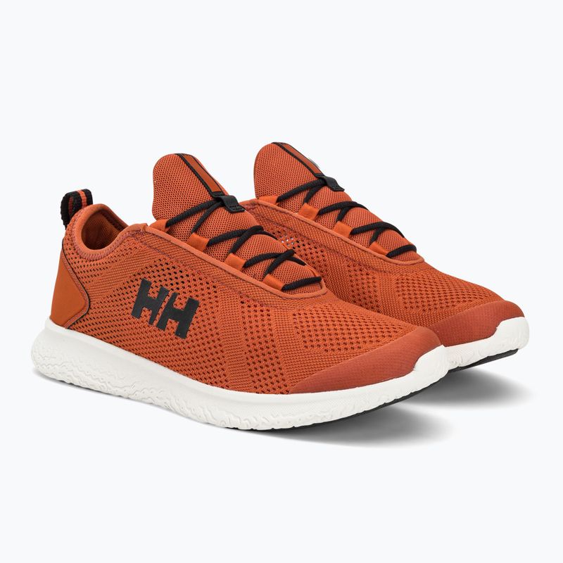 Pánské jachtařské boty Helly Hansen Supalight Medley terracotta/ebony 4