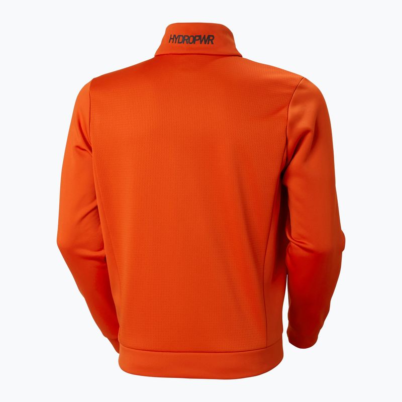 Pánská jachtařská mikina Helly Hansen HP Fleece 2.0 patrol orange 7