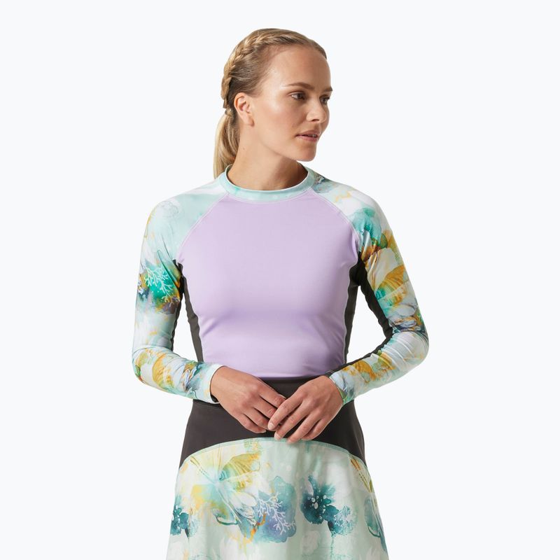 Dámské plavecké tričko longsleeve Helly Hansen Waterwear Rashguard jade esra