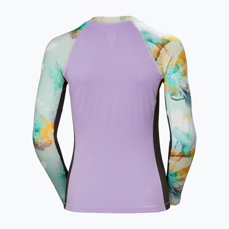 Dámské plavecké tričko longsleeve Helly Hansen Waterwear Rashguard jade esra 6