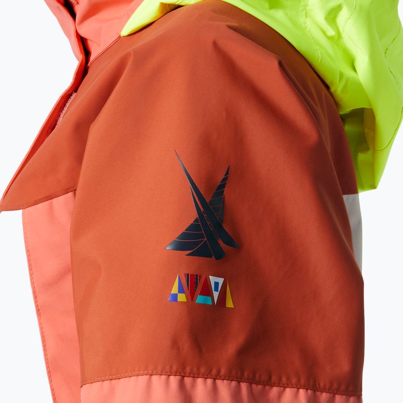 Dámská jachtařská bunda Helly Hansen Newport Coastal terracotta 4