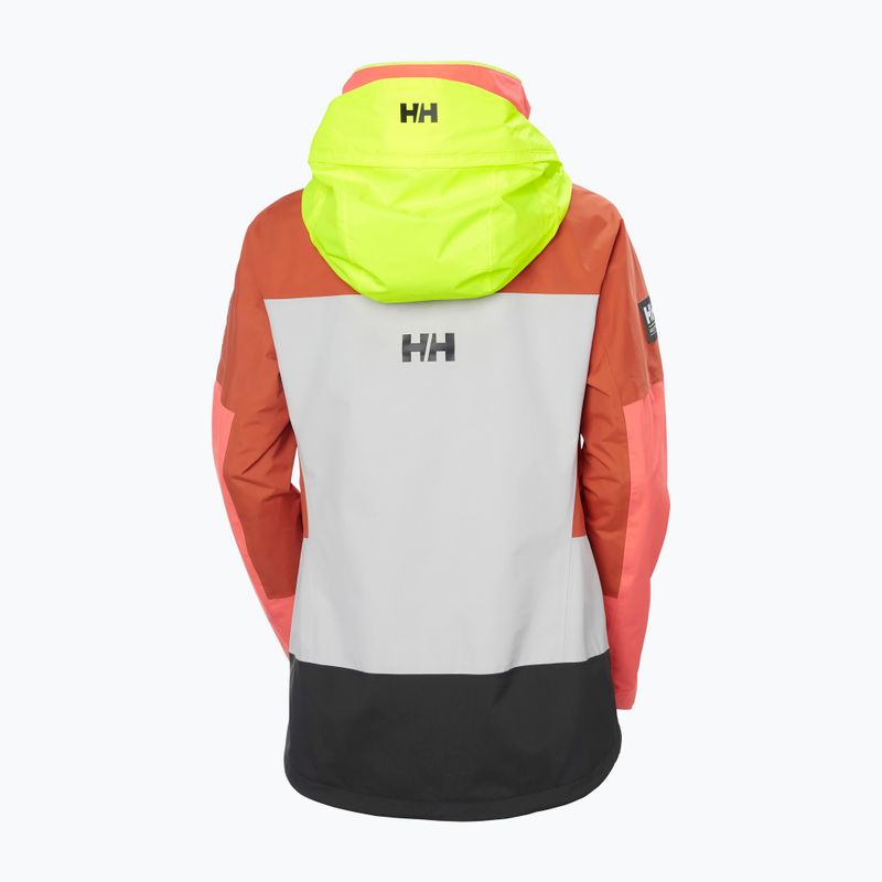 Dámská jachtařská bunda Helly Hansen Newport Coastal terracotta 7