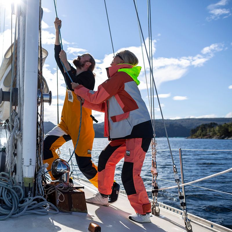 Dámská jachtařská bunda Helly Hansen Newport Coastal terracotta 10