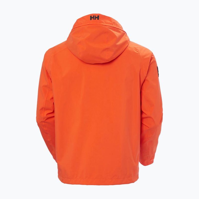 Pánská jachtařská bunda  Helly Hansen HP Racing Hooded patrol orange 8
