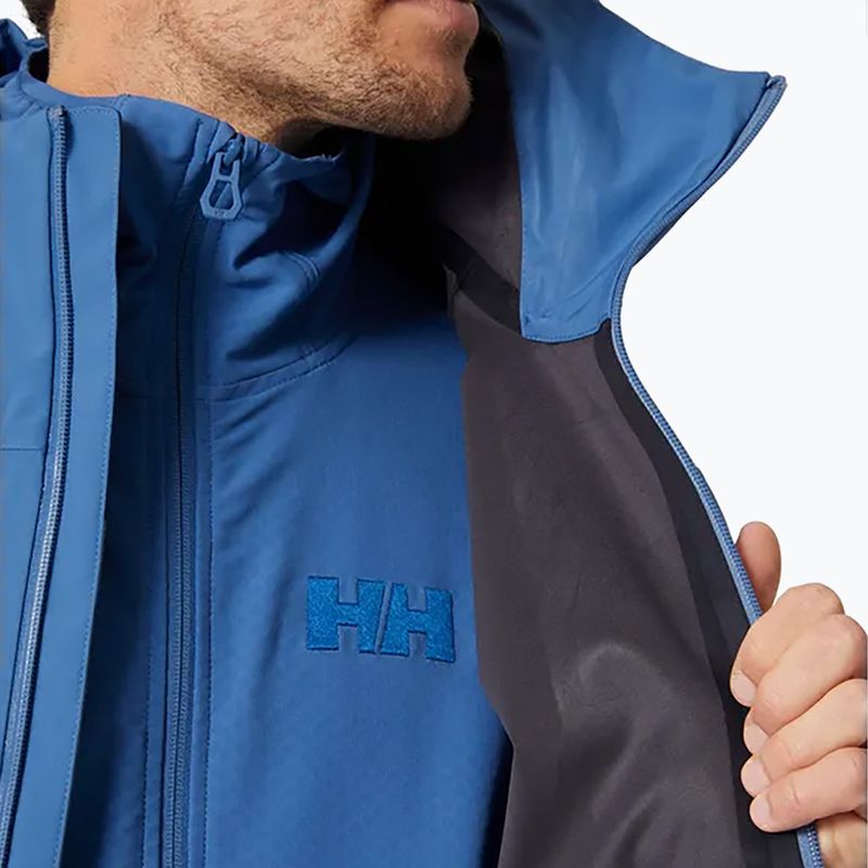 Helly Hansen pánská hardshellová bunda Verglas 3L modrá 63144_636 3