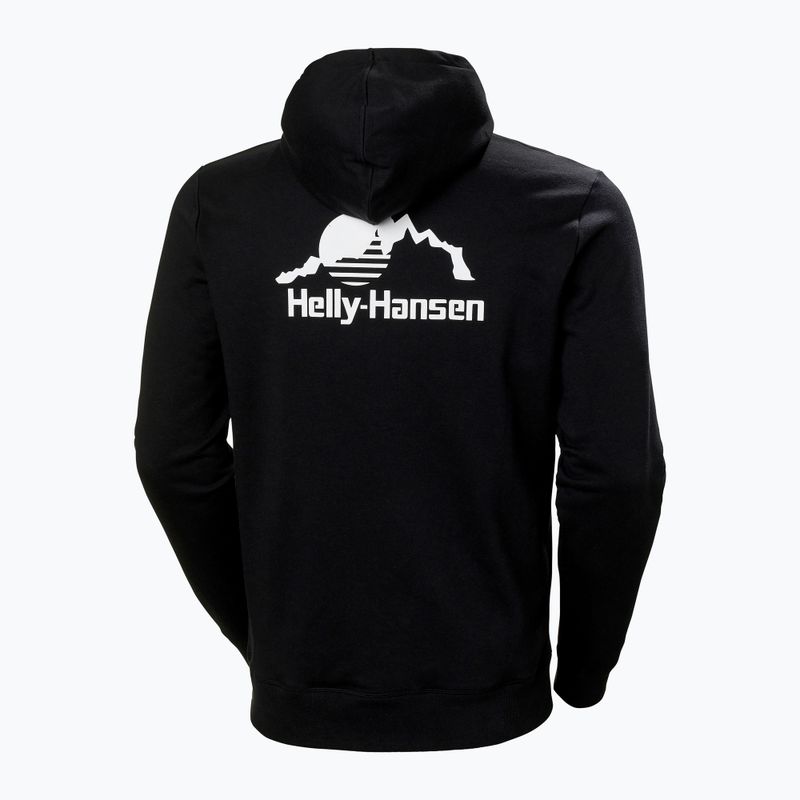 Pánská mikina Helly Hansen Yu Hoodie 2.0 black 2