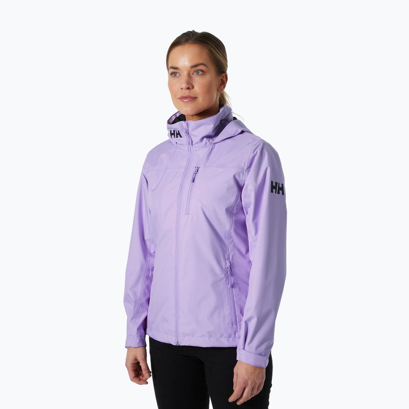 Dámská jachtařská bunda Helly Hansen Crew Hooded Midlayer heather