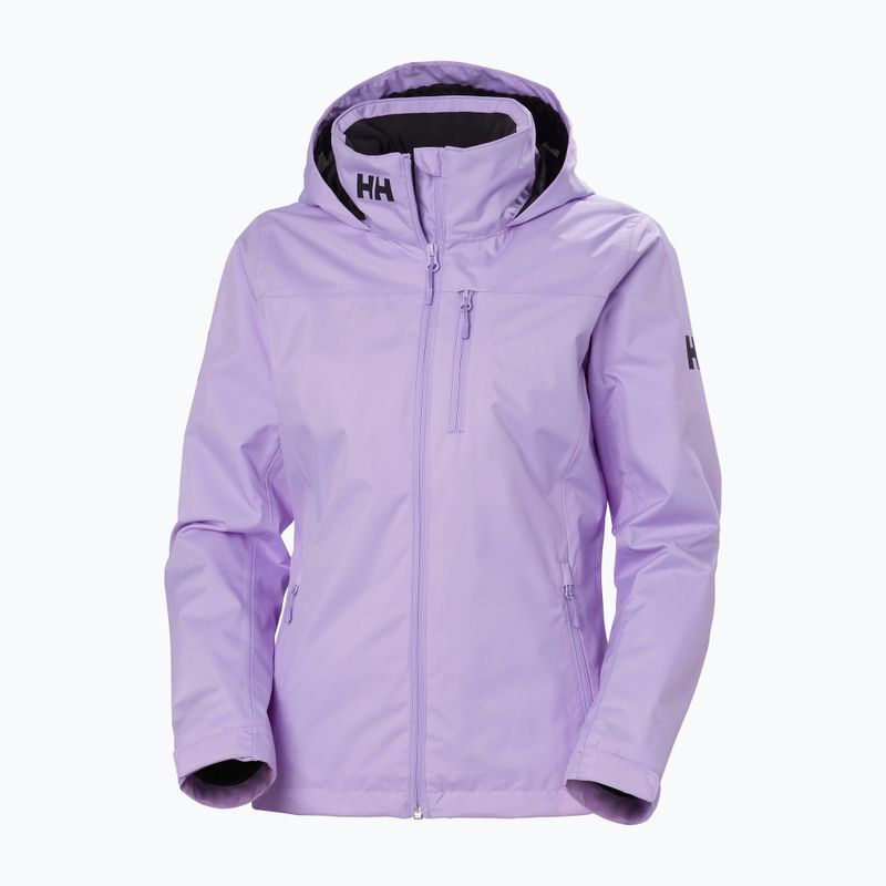 Dámská jachtařská bunda Helly Hansen Crew Hooded Midlayer heather 6