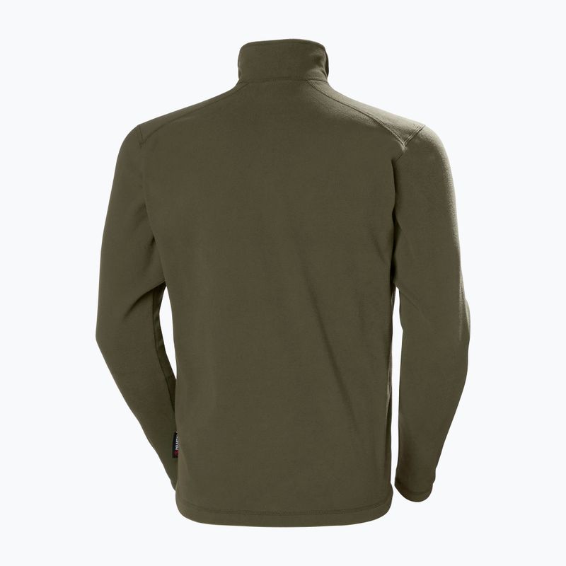 Helly Hansen pánská trekingová mikina Daybreaker utility green 6