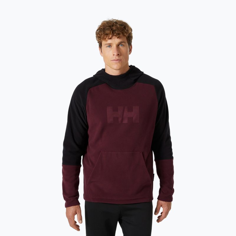 Pánská mikina Helly Hansen Daybreaker Logo Hoodie hickory trekkingová mikina