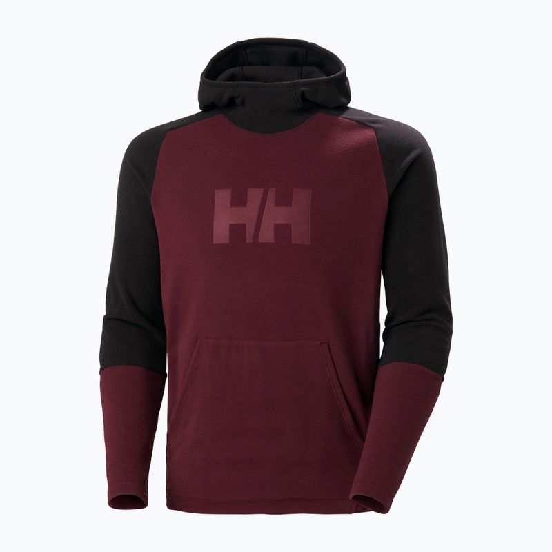 Pánská mikina Helly Hansen Daybreaker Logo Hoodie hickory trekkingová mikina 5