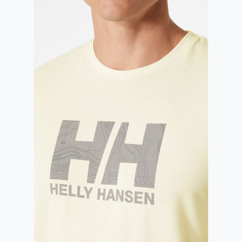 Pánské tričko Helly Hansen Skog Recycled Graphic snow 3