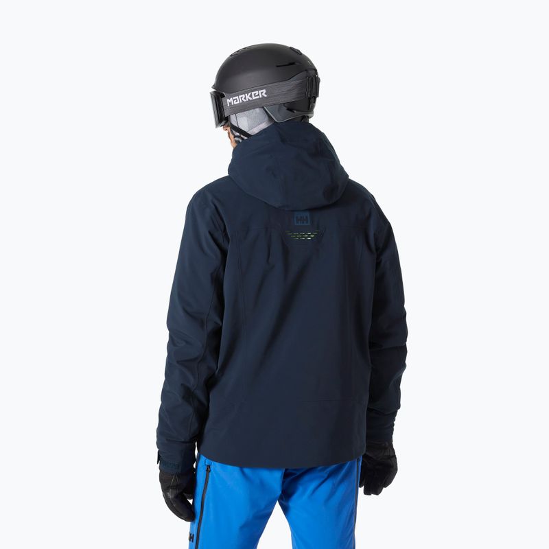 Pánská lyžařská bunda Helly Hansen Alpha Lifaloft navy 2