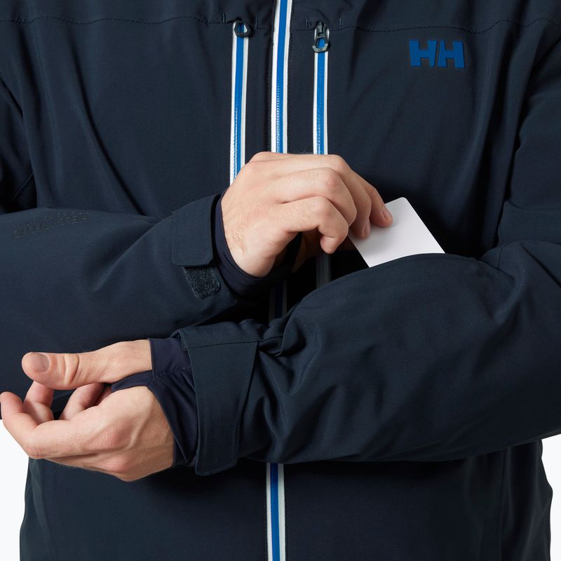Pánská lyžařská bunda Helly Hansen Alpha Lifaloft navy 5