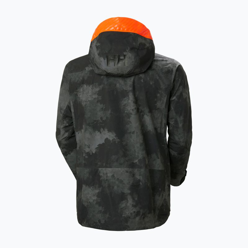 Pánská lyžařská bunda Helly Hansen Ridge Infinity Shell black marble 8