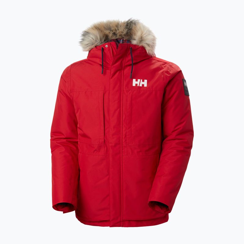 Helly Hansen pánská péřová bunda Coastal 3.0 Parka červená 6