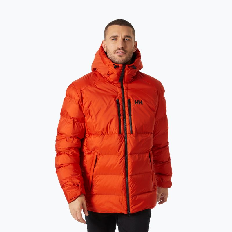 Pánská péřová bunda Helly Hansen Park Puff Parka patrol orange