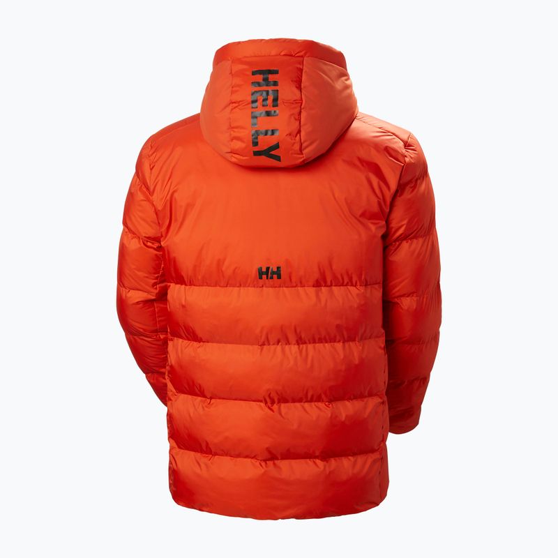 Pánská péřová bunda Helly Hansen Park Puff Parka patrol orange 8