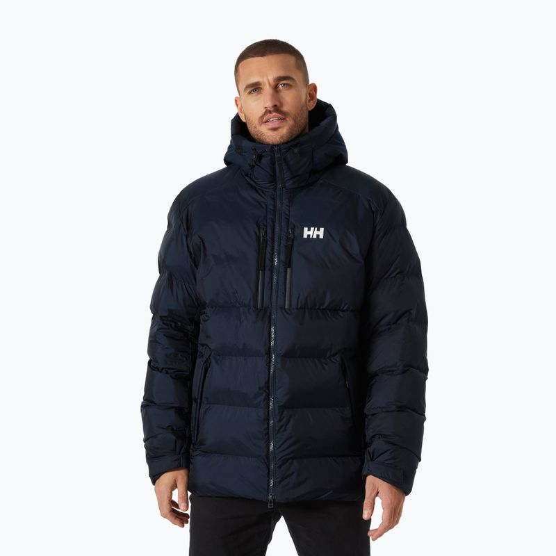 Pánská péřová bunda Helly Hansen Park Puff Parka navy