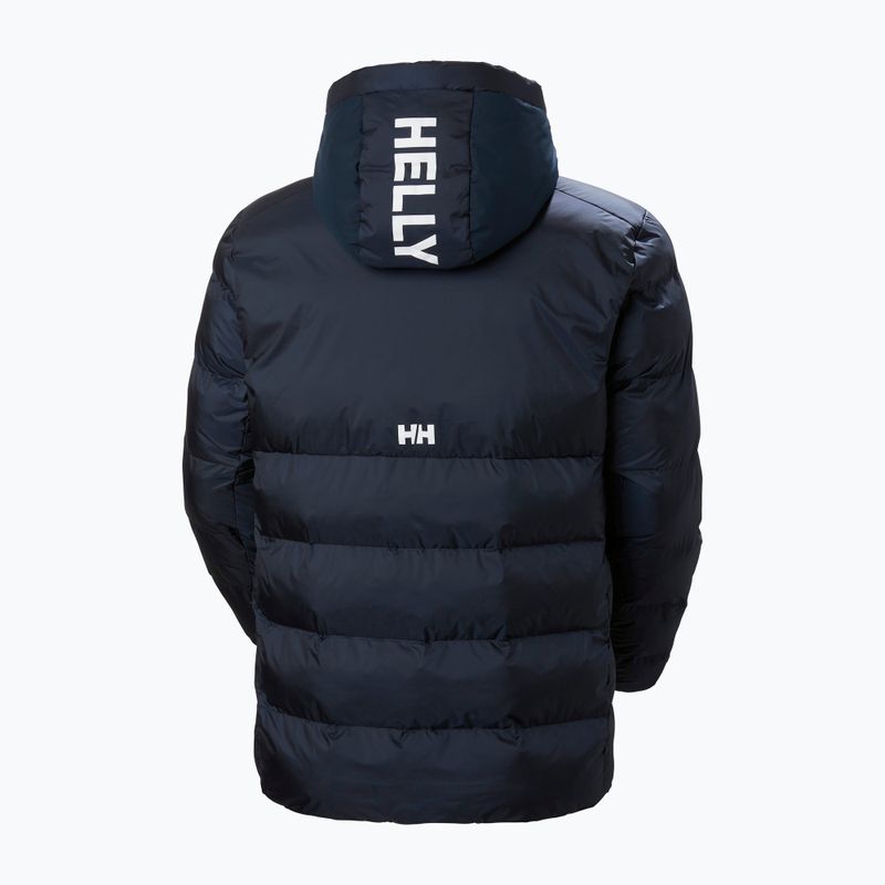 Pánská péřová bunda Helly Hansen Park Puff Parka navy 7