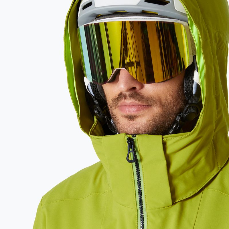 Pánská lyžařská bunda Helly Hansen Alpha 4.0 bright moss 3