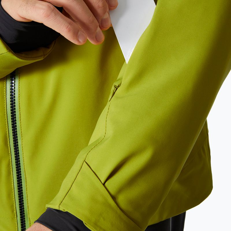 Pánská lyžařská bunda Helly Hansen Alpha 4.0 bright moss 6