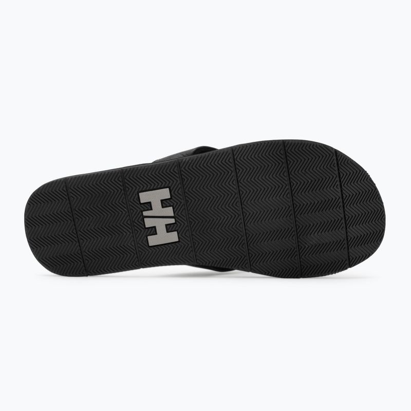 Pánské žabky Helly Hansen Seasand 2 Leather Sandals black / fallen rock 4