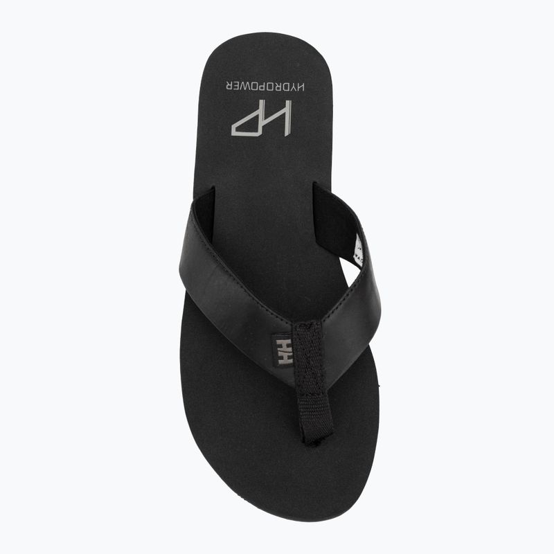Pánské žabky Helly Hansen Seasand 2 Leather Sandals black / fallen rock 5