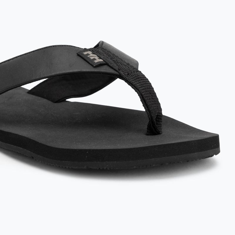 Pánské žabky Helly Hansen Seasand 2 Leather Sandals black / fallen rock 7