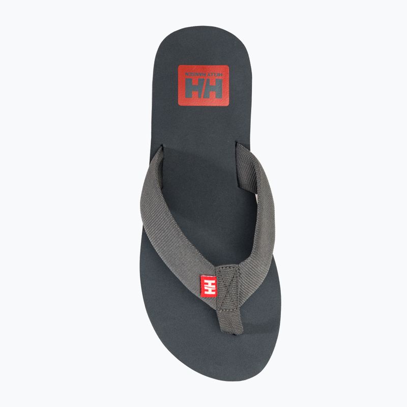 Pánské žabky Helly Hansen Logo Sandals 2 ebony/cherry tomato 5