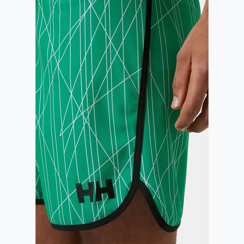 Pánské plavecké šortky Helly Hansen HP Curve Board 7” bright green 3