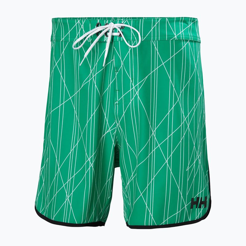 Pánské plavecké šortky Helly Hansen HP Curve Board 7” bright green 5