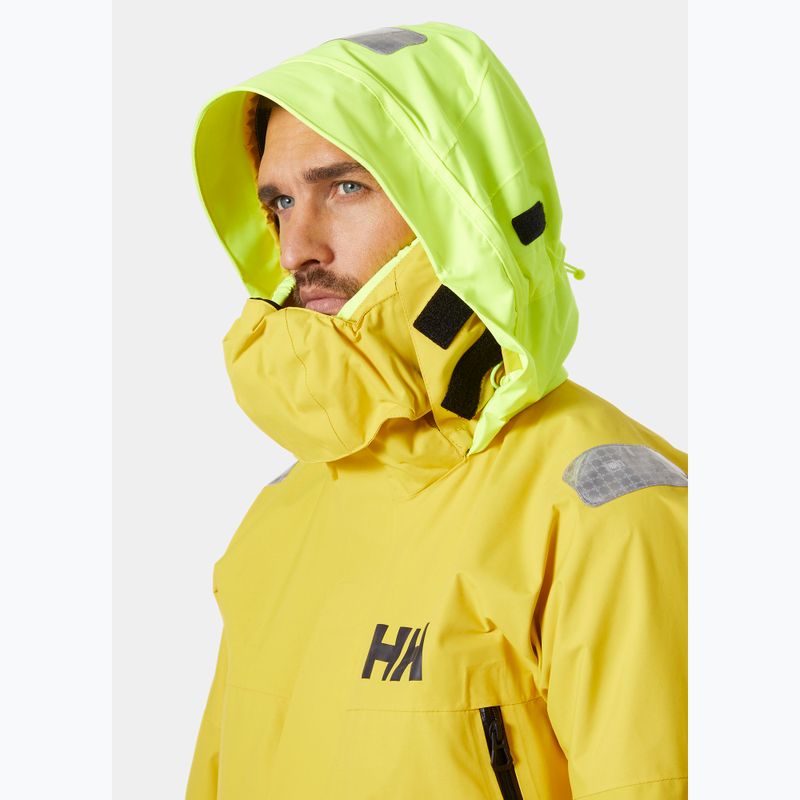 Pánská jachtařská bunda Helly Hansen Skagen Offshore gold rush 4